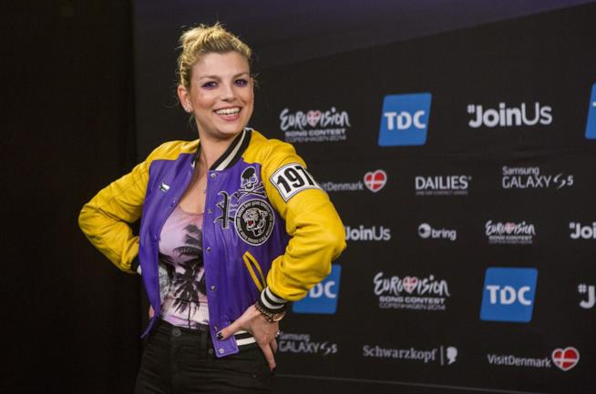 Emma Marrone e Giuliano Sangiorni potrebbero essere una coppia Emma Marrone ai tempi della sua partecipazione allìEurovision