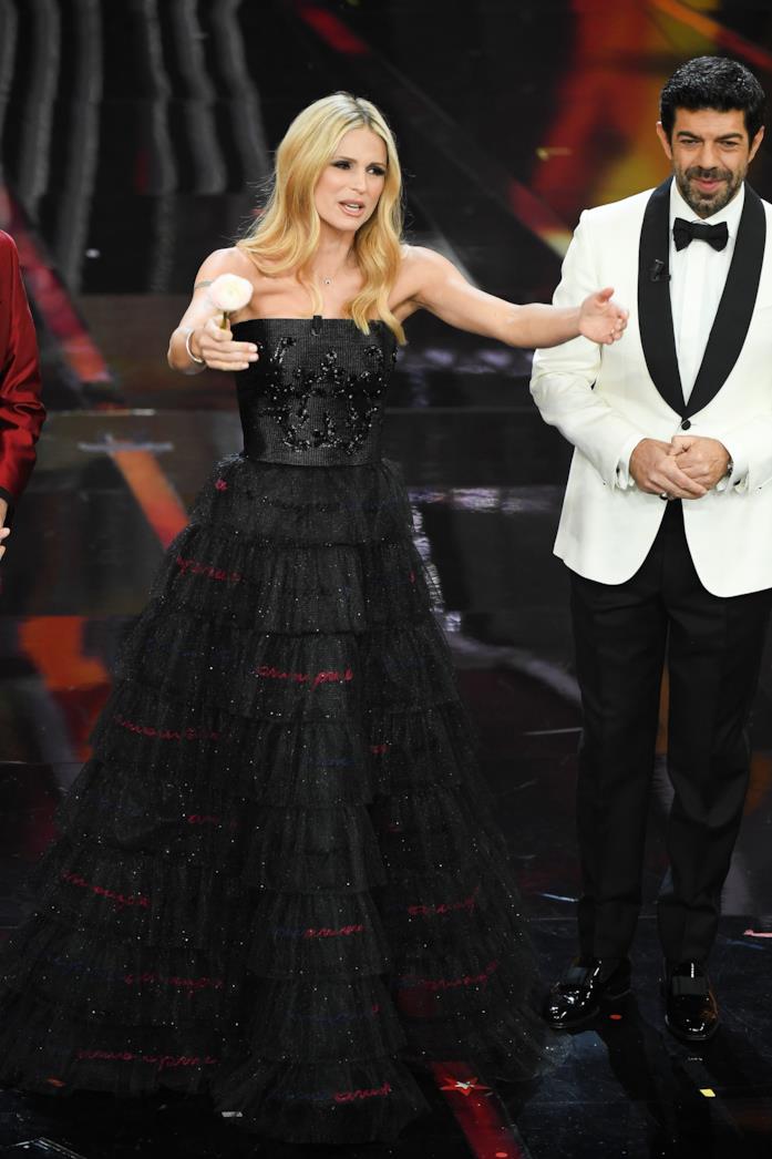 Michelle Hunziker, finale Sanremo 2019 Michelle Hunziker, finale Sanremo 2019