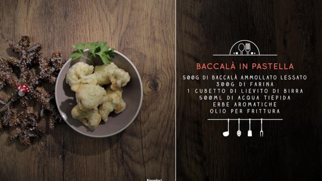 Ricetta del baccalà in pastella alla campana Zeppole di baccalà in pastella