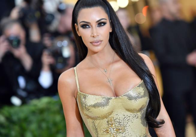 Un'immagine di Kim Kardashian Kim Kardashian in un'immagine sensuale