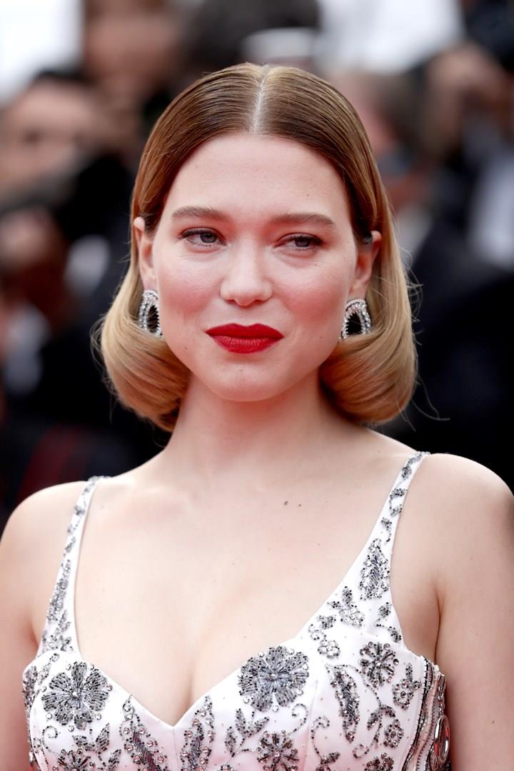Cannes 2019: i migliori momenti beauty del nono giorno Léa Seydoux a Cannes 2019