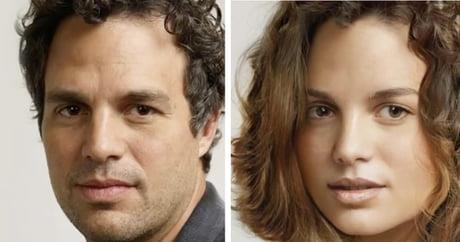 Mark Ruffalo immaginato come donna Mark Ruffalo in versione femminile