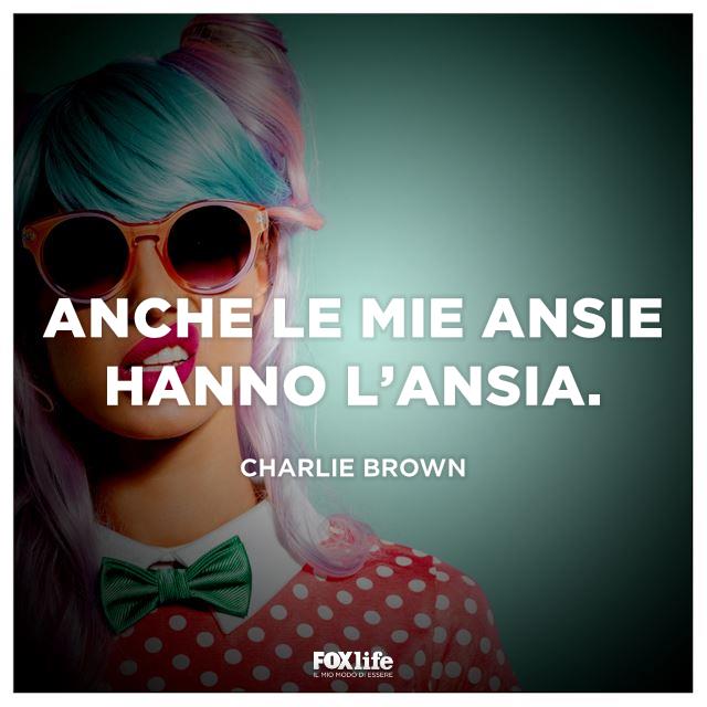 Citazione divertente Charlie Brown Ragazza fa una boccaccia