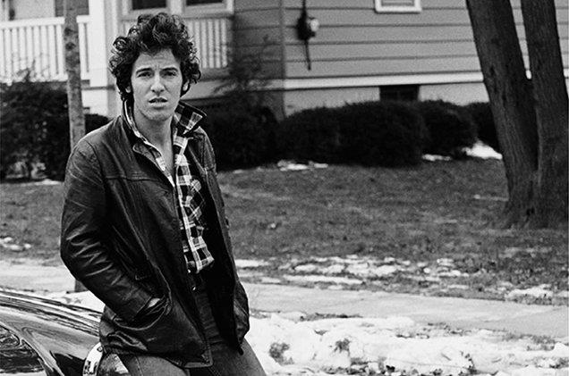 Bruce Springsteen e il suo libro La copertina del libro Born to Run