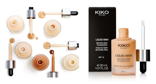 KIKO Liquid Second Skin Fondotinta illuminante Fondotinta KIKO Liquid Fondotinta illuminante