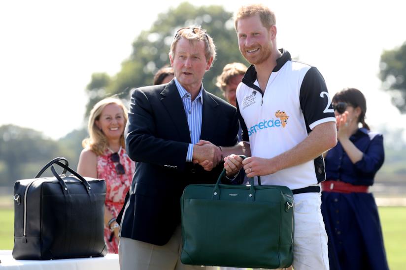 Il Principe Harry arriva a Roma per beneficenza Il Principe Harry all'evento Sentebale ISPS Handa Polo Cup 2018