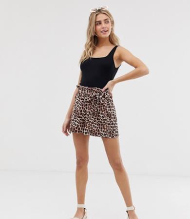 Shorts leopardati