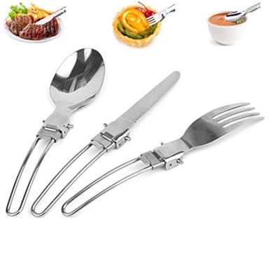 3 pezzi in acciaio INOX
