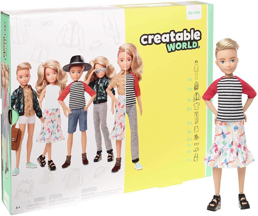 Creatable World: la prima linea Mattel di bambole senza genere Le bambole Creatable World