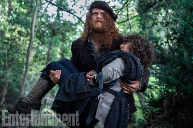 Jamie e Fergus nella prima immagine di Outlander 3 Jamie e Fergus Outlander 3