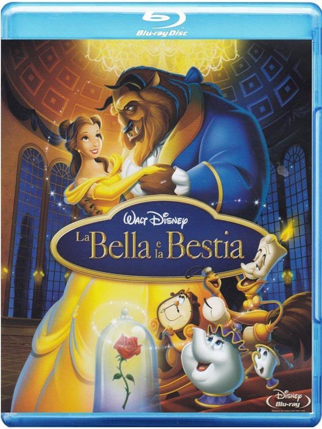 Il Classico Disney La bella e la Bestia il blu-ray de La Bella e la Bestia