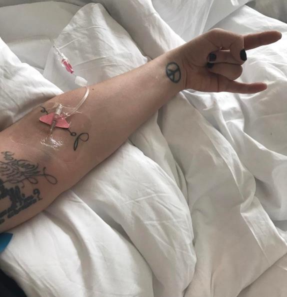 Lady Gaga Lady Gaga in ospedale