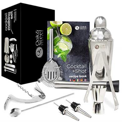 Set da cocktail composto da 10 pezzi