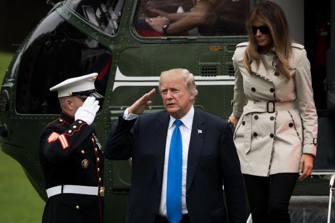 Melania Trump: vera o falsa la notizia sulla sua sosia? Melania Trump e il Presidente Trump