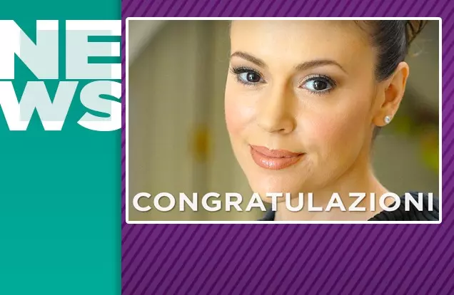 Alyssa Milano è in dolce attesa