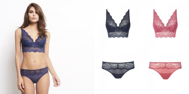 Yamamay Super cups Bralette e slip della linea Super Cups