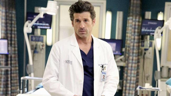Patrick Dempsey era un giocoliere Patrick Dempsey nella serie TV Grey's Anatomy