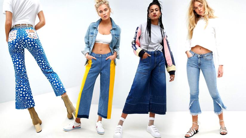 Pantaloni a zampa Pantaloni a zampa di elefante modelli 2019
