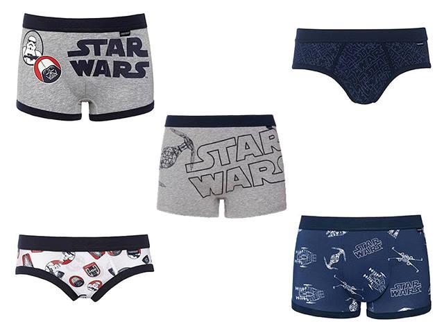 Boxer e slip della linea Star Wars di Yamamay Yamamam ha realizzato l'intimo dedicato a Star Wars