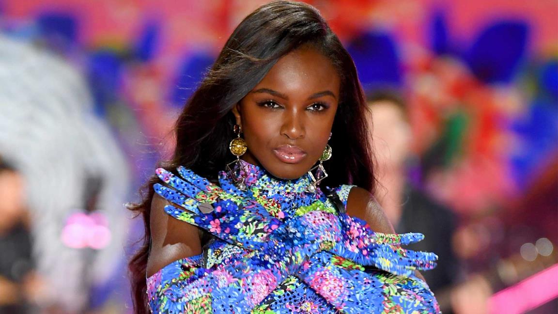 Leomie Anderson in primo piano