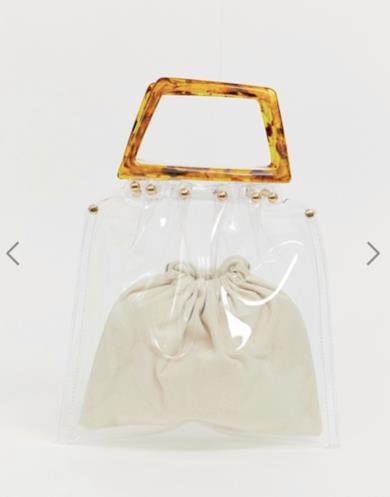 Borsa a mano in pvc