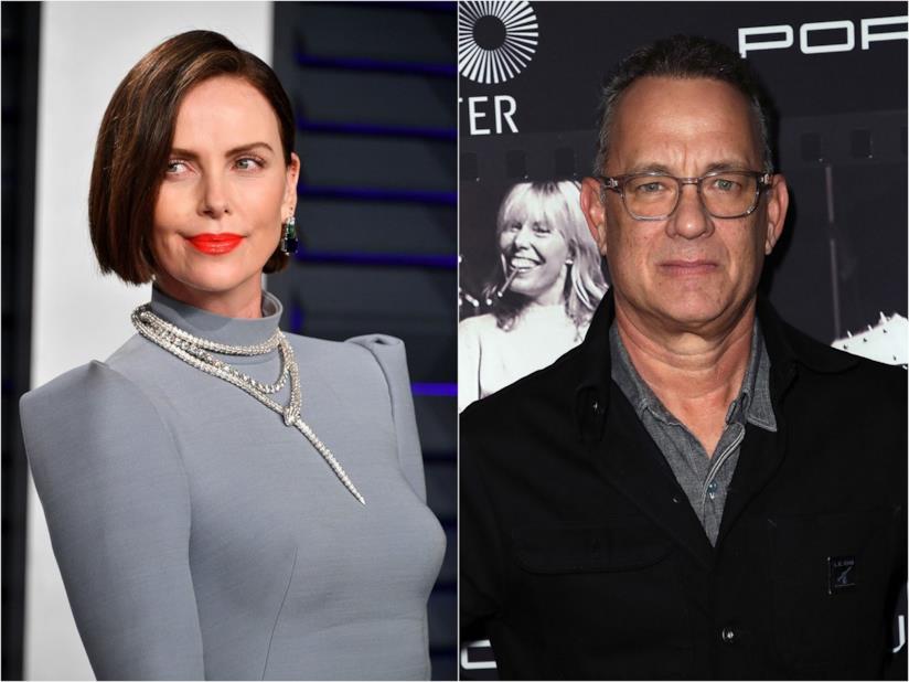 Charlize Theron ha avuto una cotta per il collega Tom Hanks Charlize Theron e Tom Hanks