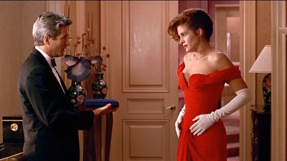 Il vestito rosso di Pretty Woman Una scena di Pretty Woman