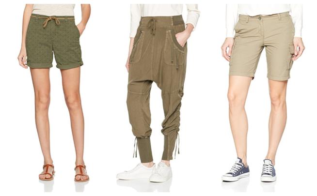 Pantaloni in stile safari di tendenza per l'estate 2018 In stile coloniale, i pantaloni di moda per l'estate 2018
