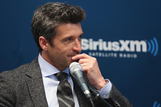 Patrick Dempsey protagonista del thriller The Postcard Killings Patrick Dempsey durante la promozione di Bridget Jones's Baby