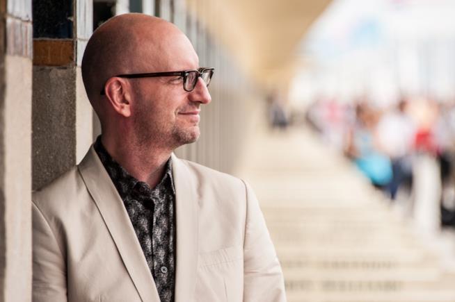 Il regista Steven Soderbergh in uscita con Logan Lucky è pronto con un altro film girato con l'iPhone Il regista Steven Soderbergh alla presentazione del suo film Dietro i candelabri