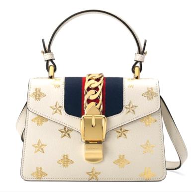 Mini borsa Sylvie Bee Star in pelle