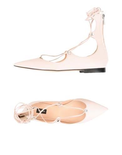 Ballerine colorate con lacci