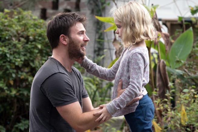 Gifted: Chris Evans e gli altri scapoli e papà più adorabili del cinema Chris Evans in una scena di Gifted