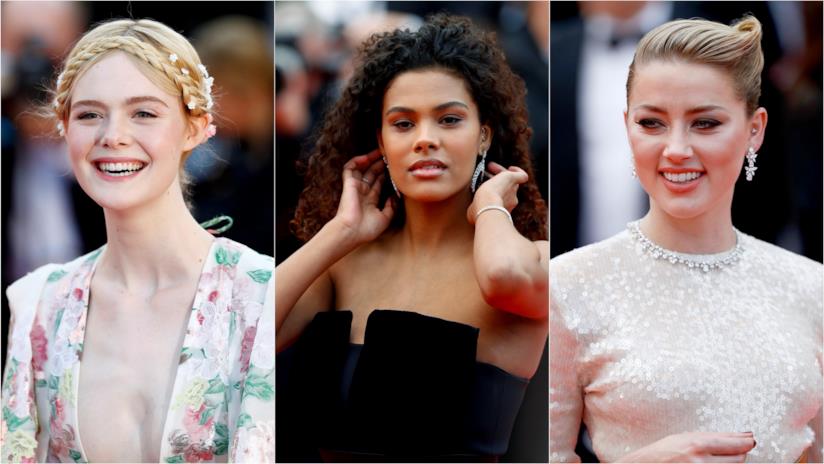 I beauty look migliori dalla seconda serata del Festival di Cannes 2019 Elle Fanning, Tina Kunakey e Amber Heard