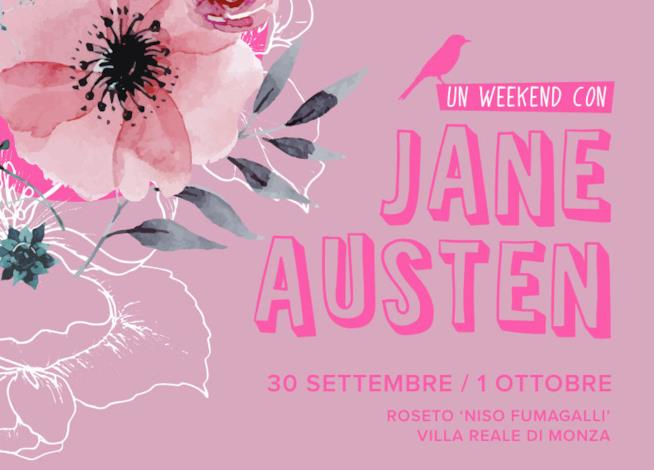 In autunno l'evento Un Week-end con Jane Austen La locandina di Un Week-end con Jane Austen