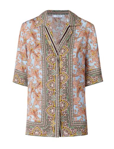 Camicia a stampa paisley