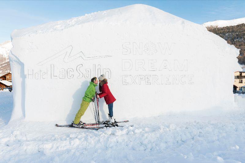 La Snow Dream Experience dell'Hotel Lac Salin di Livigno San Valentino Livigno alla Snow Dream Experience