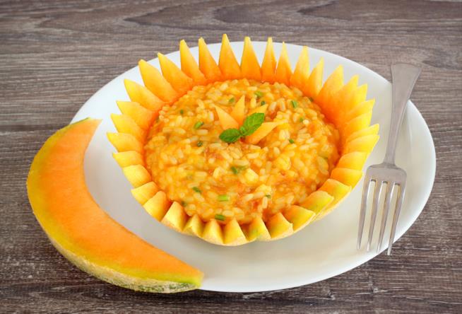 Risotto al melone: le ricette dei primi con la frutta di stagione a luglio Risotto al melone