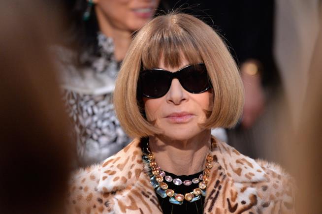 Anna Wintour dice addio a Vogue? Anna Wintour in primo piano