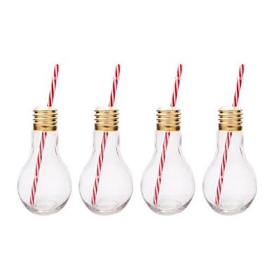 Bicchieri a forma di lampadina