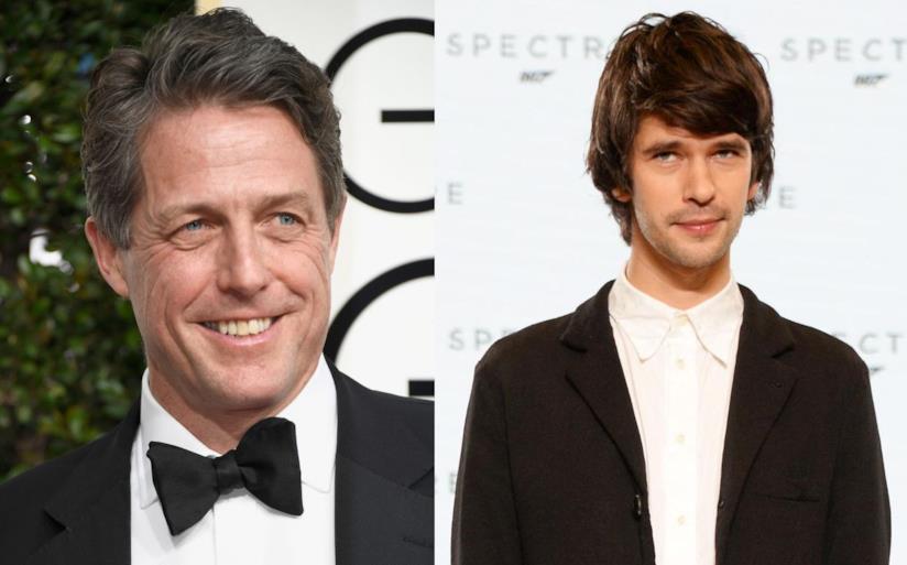 Hugh Grant e Ben Whishaw Hugh Grant e Ben Whishaw in diversi photocall