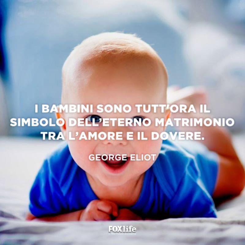 Frase Eliot Neonato sorride