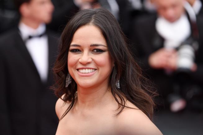 Michelle Rodriguez a Cannes L'attrice Michelle Rodriguez