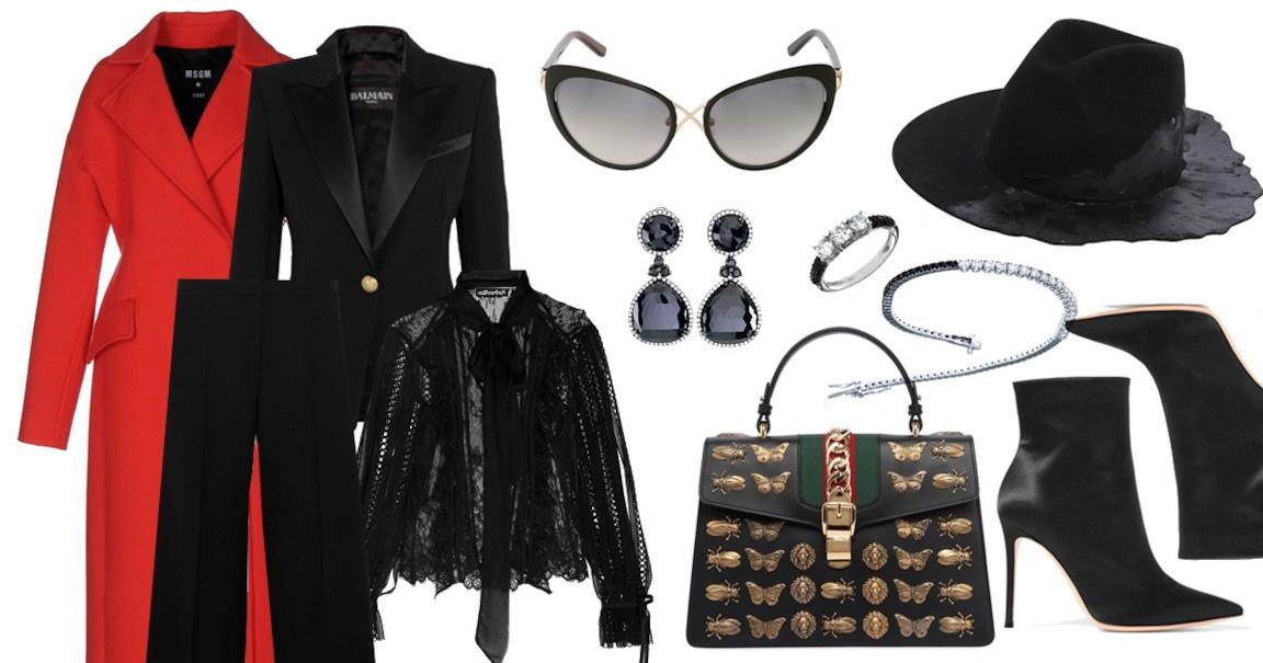 Consigli outfit total black autunno inverno