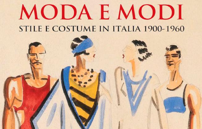 Ad Arezzo apre la mostra Moda e Modi. Stile e costume in Italia 1900-1960 Locandina MODA E MODI