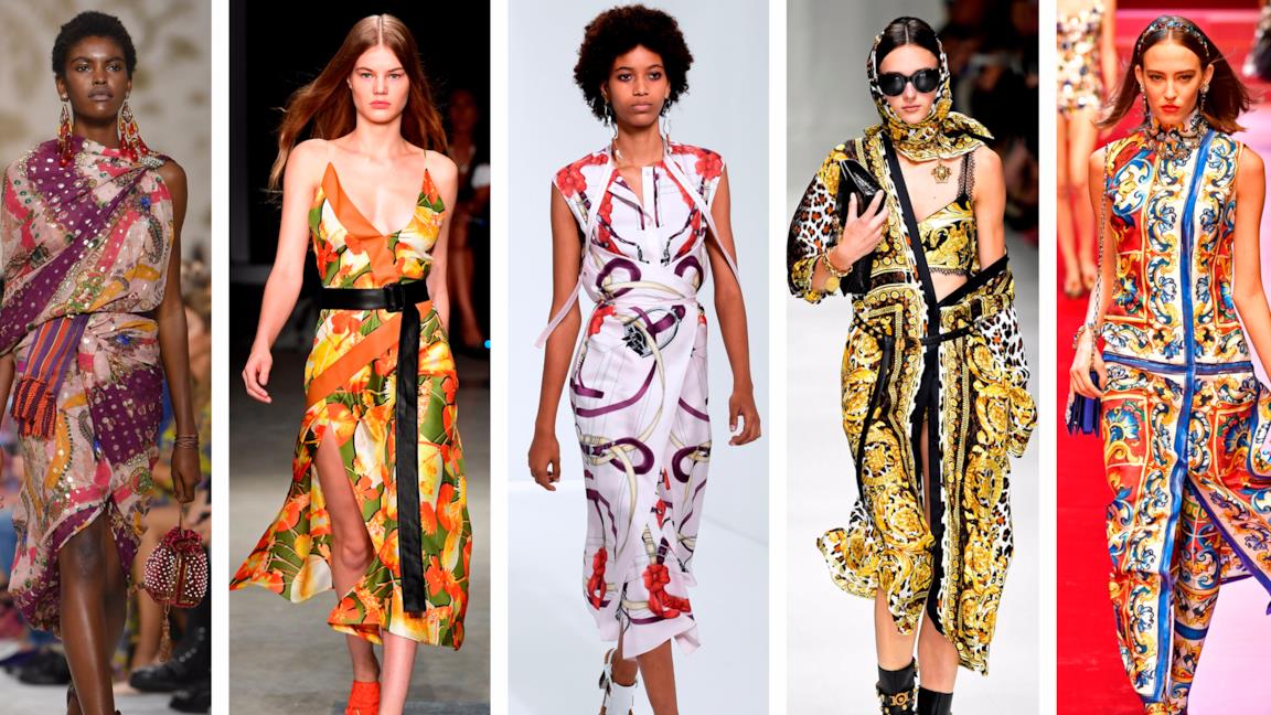 Foulard dresses collezioni primavera estate 2018