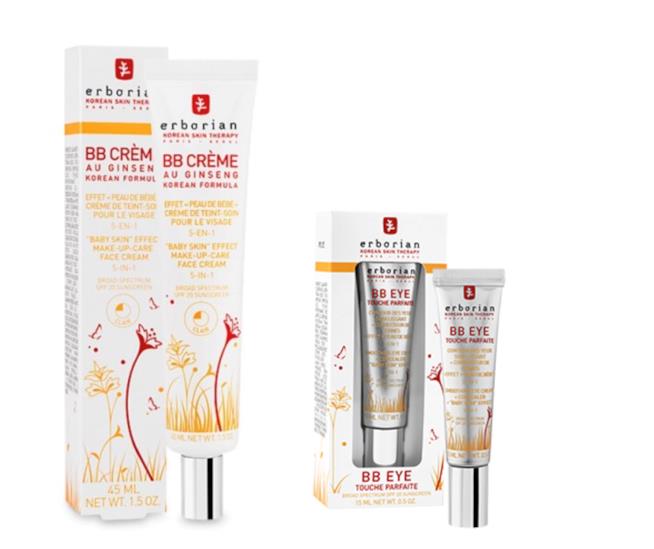 BB Cream e contorno occhi Erborian Creme Erborian