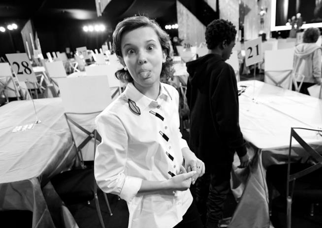 Millie Bobby Brown è la star più seguita sui social Millie Bobby Brown