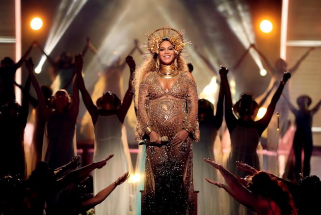Beyoncé ha partorito i suoi gemelli Una meravigliosa immagine di Beyoncé con pancione