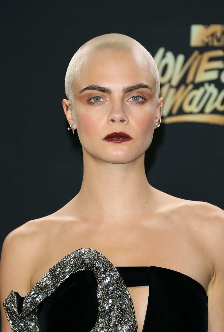 Cara Delevingne Cara Delevingne hairstyle rasato